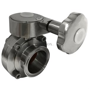 Butterfly Valve Micrometric Clamp