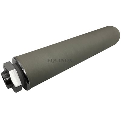Carbonation Stone Filter 0.45um x 10"lg M20 titanium